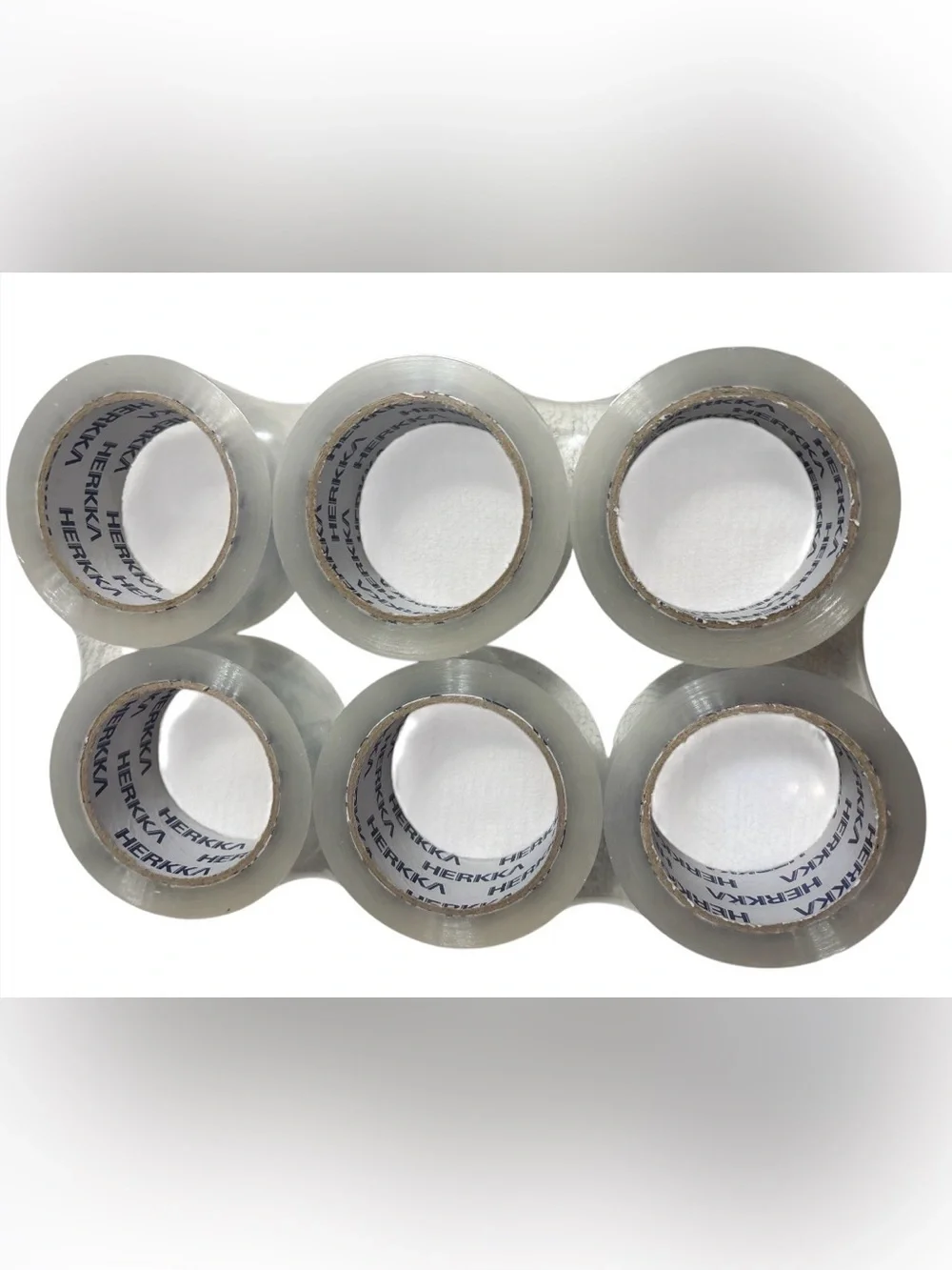 Clear Packing Tape Rolls - 6-Pack